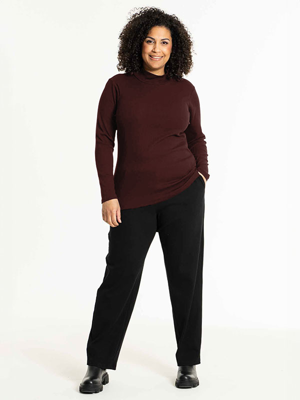 ANGLA - Plus Size Bluse fra Studio