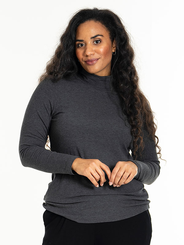 ANGLA - Plus Size Bluse fra Studio