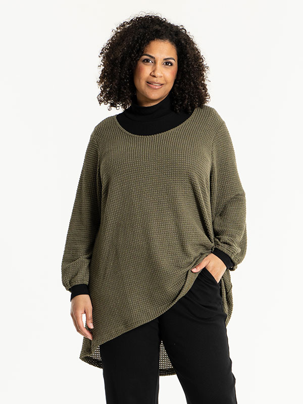 ASIYA - Plus Size Bluse fra Studio