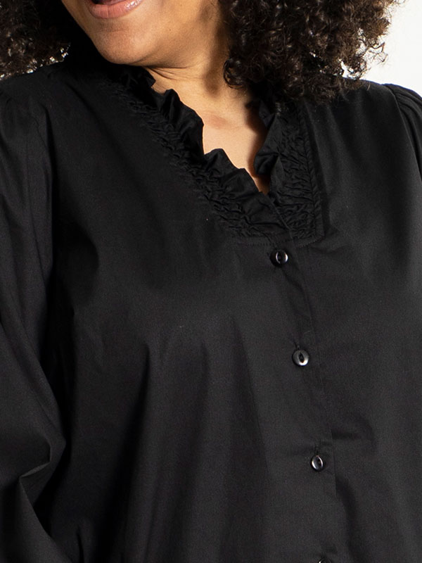 ATALIE - Plus Size Bluse fra Studio