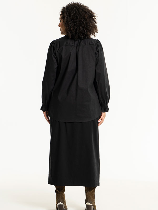 ATALIE - Plus Size Bluse fra Studio