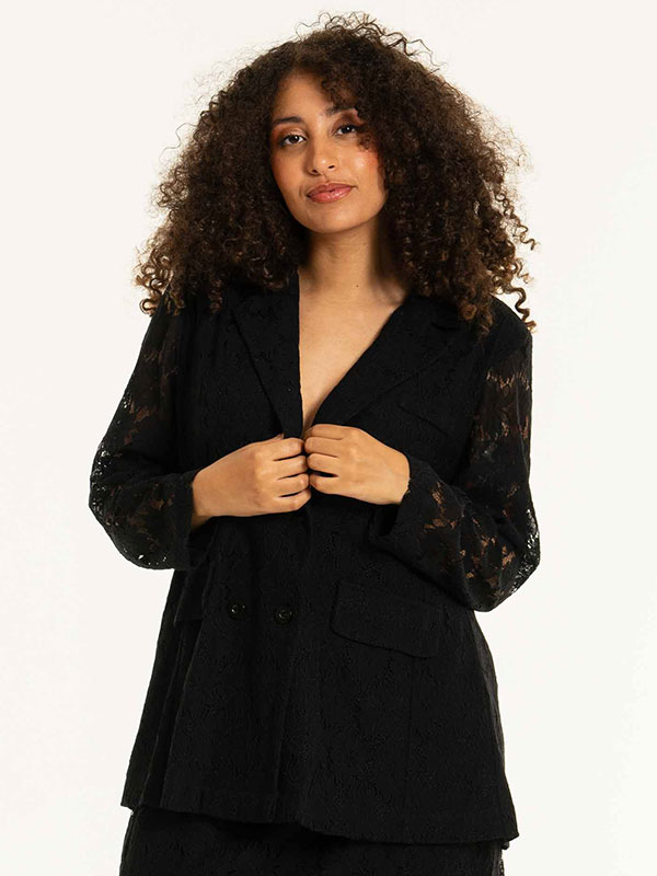 BAGGA - Plus Size Blazer fra Studio