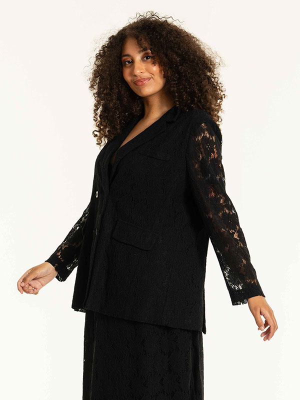BAGGA - Plus Size Blazer fra Studio