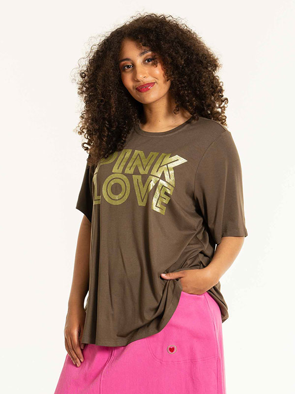 BELLA - Plus Size T-shirt fra Studio