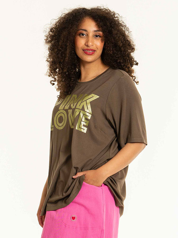 BELLA - Plus Size T-shirt fra Studio