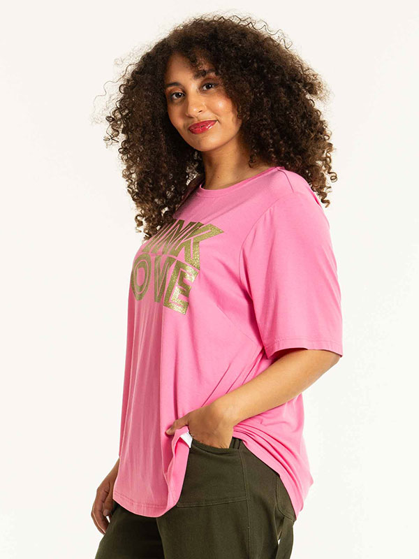 BELLA - Plus Size T-shirt fra Studio