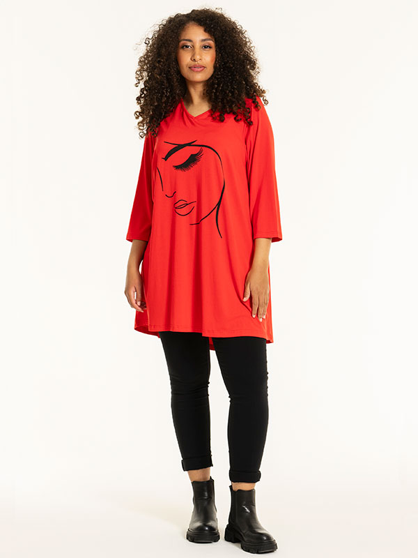 DITTE - Plus Size Tunika fra Studio
