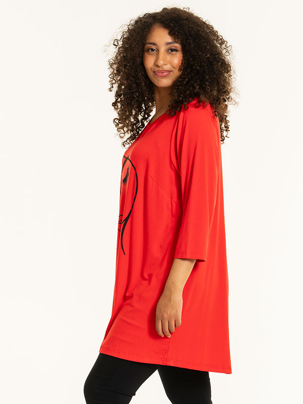 DITTE - Plus Size Tunika fra Studio