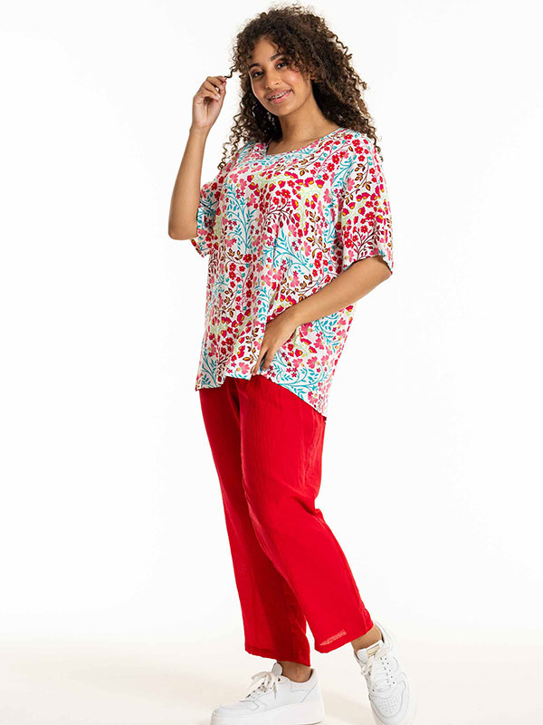 ESTHER - Plus Size Bluse fra Studio