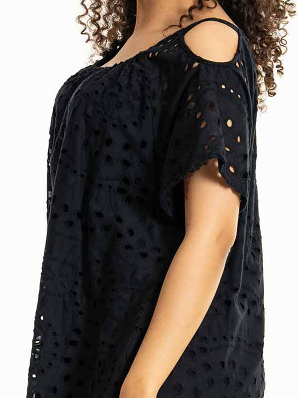 DORRIS - Plus Size Kjole fra Studio