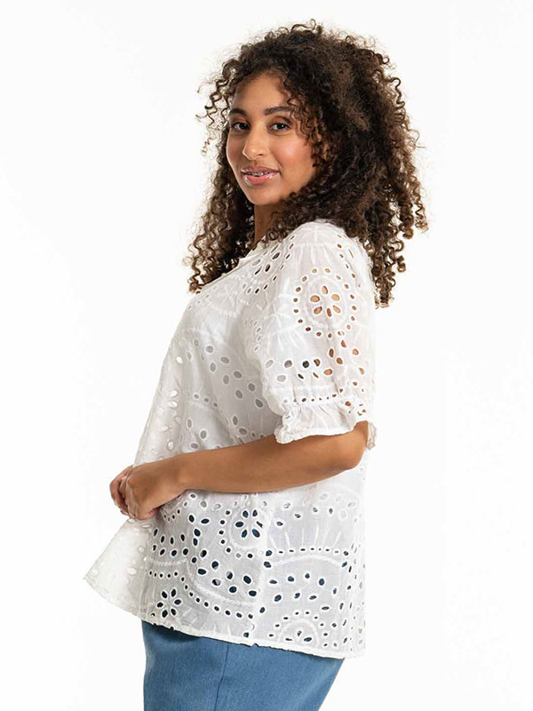 DITTA - Plus Size Bluse fra Studio
