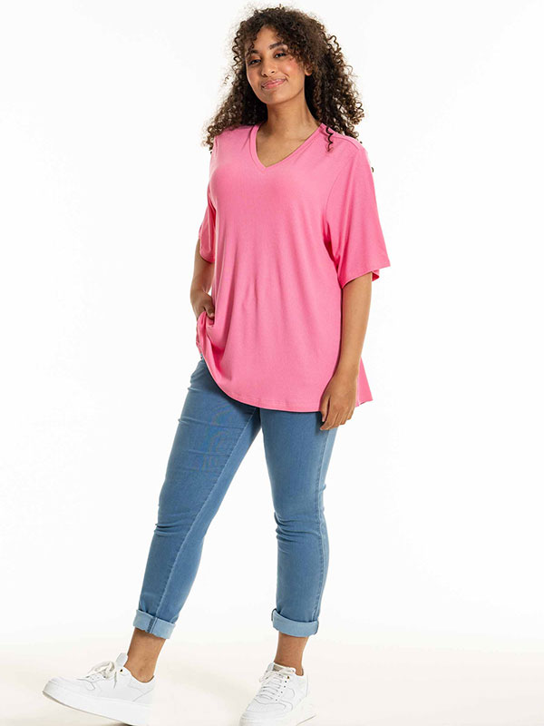 LYKKE - Plus Size T-shirt fra Studio