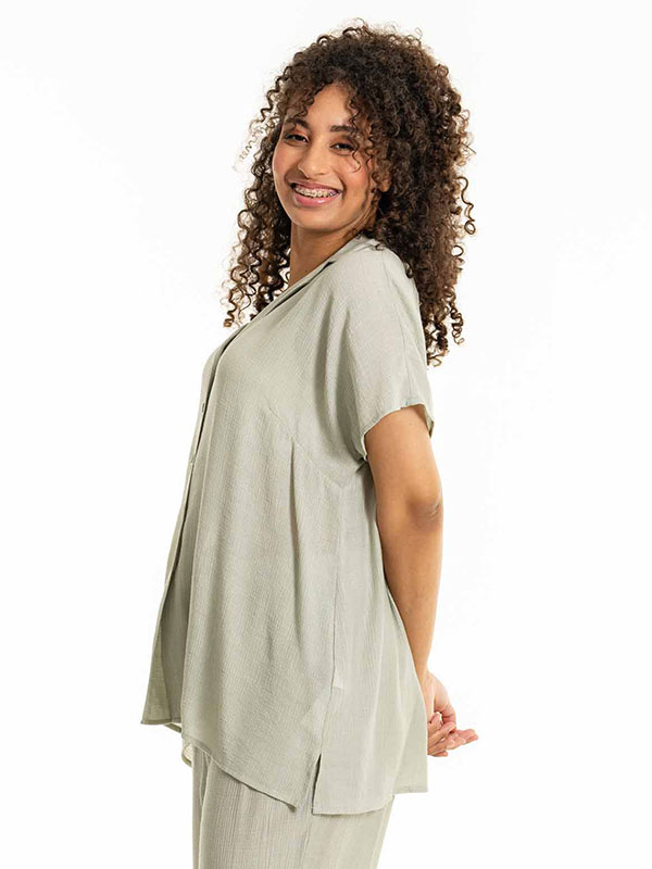 DARIA - Plus Size Skjorte fra Studio