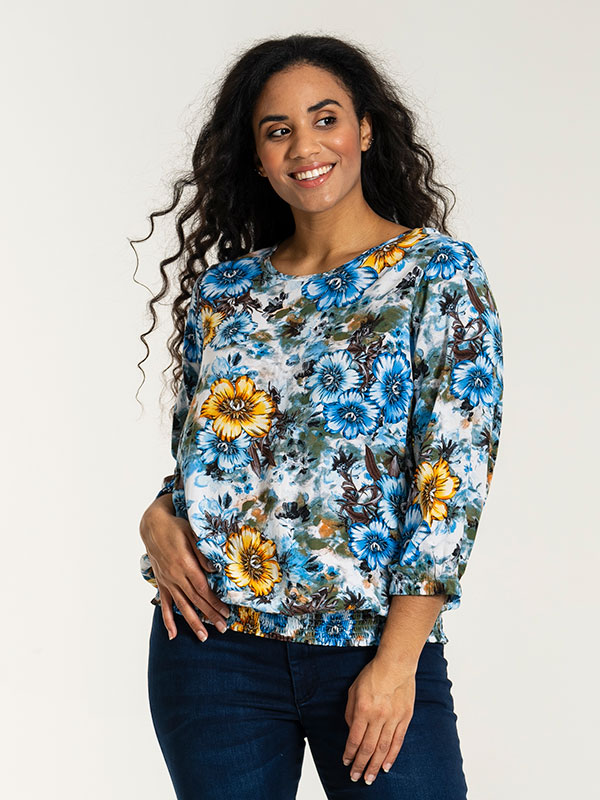 PAMELA - Plus Size Bluse fra Studio
