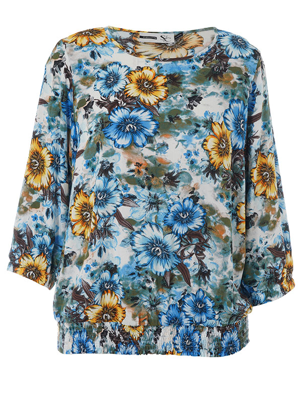 PAMELA - Plus Size Bluse fra Studio
