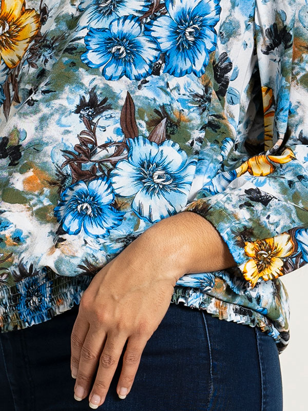PAMELA - Plus Size Bluse fra Studio