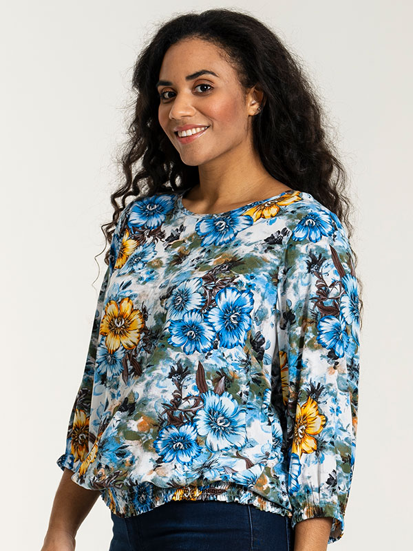 PAMELA - Plus Size Bluse fra Studio
