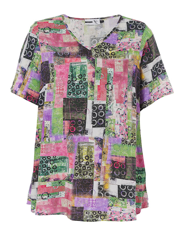 HANNA - Plus Size Bluse fra Studio