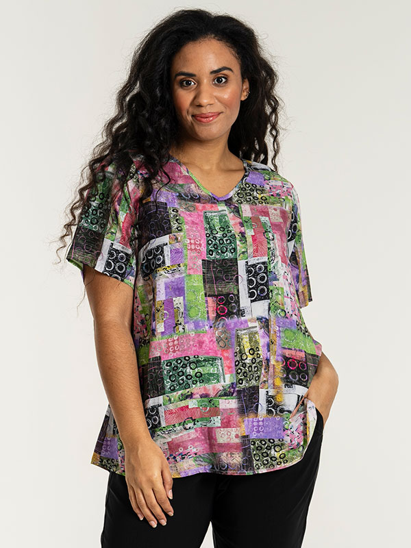 HANNA - Plus Size Bluse fra Studio