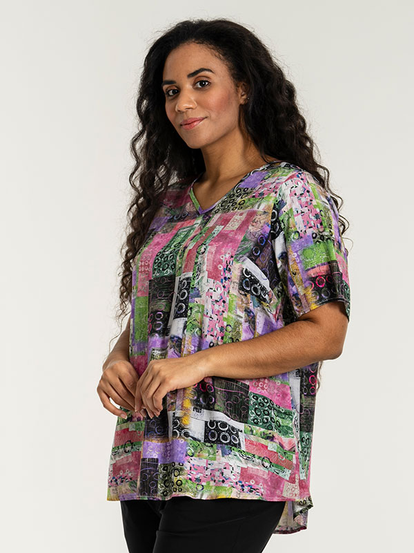 HANNA - Plus Size Bluse fra Studio