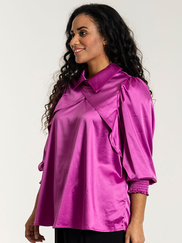 BITTER - Plus Size Skjorte fra Studio