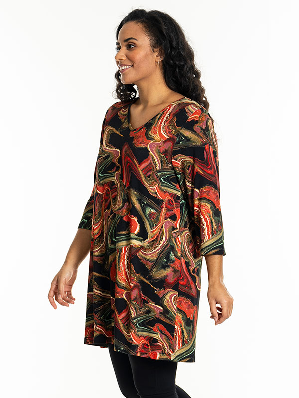 DITTE - Plus Size Tunika fra Studio
