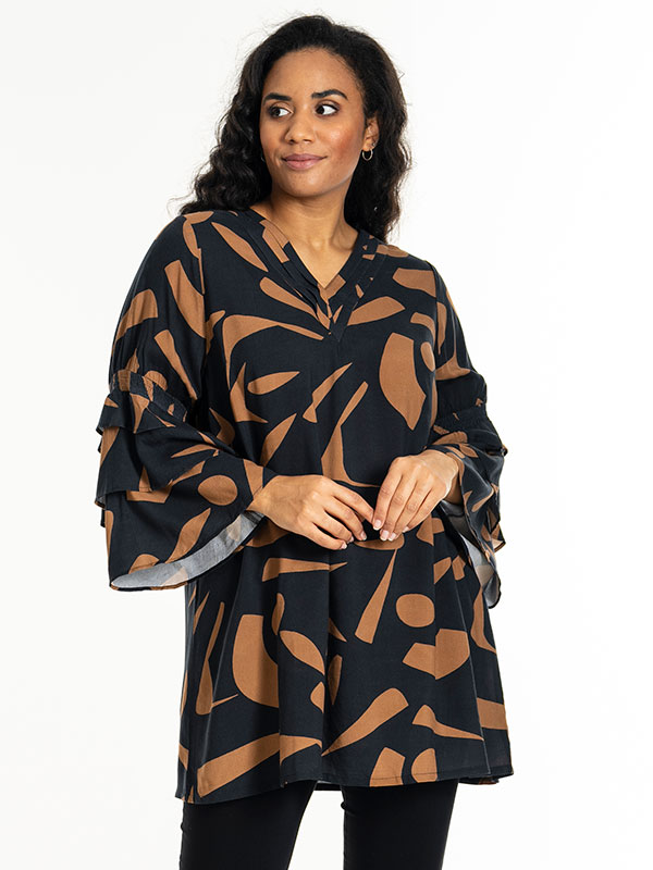 GITHE - Plus Size Tunika fra Studio