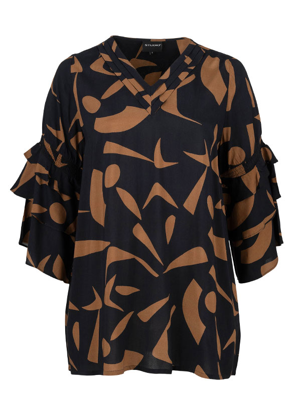 GITHE - Plus Size Tunika fra Studio