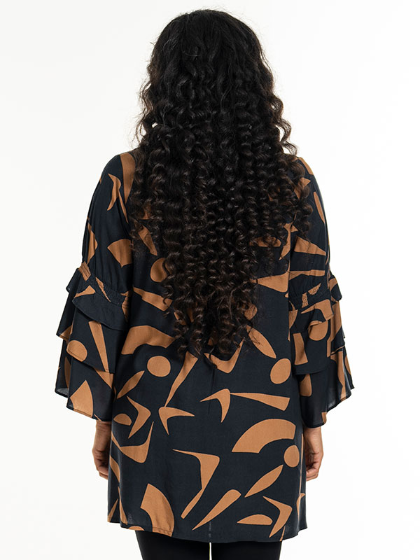 GITHE - Plus Size Tunika fra Studio
