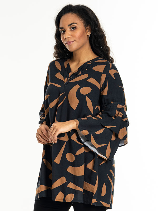 GITHE - Plus Size Tunika fra Studio