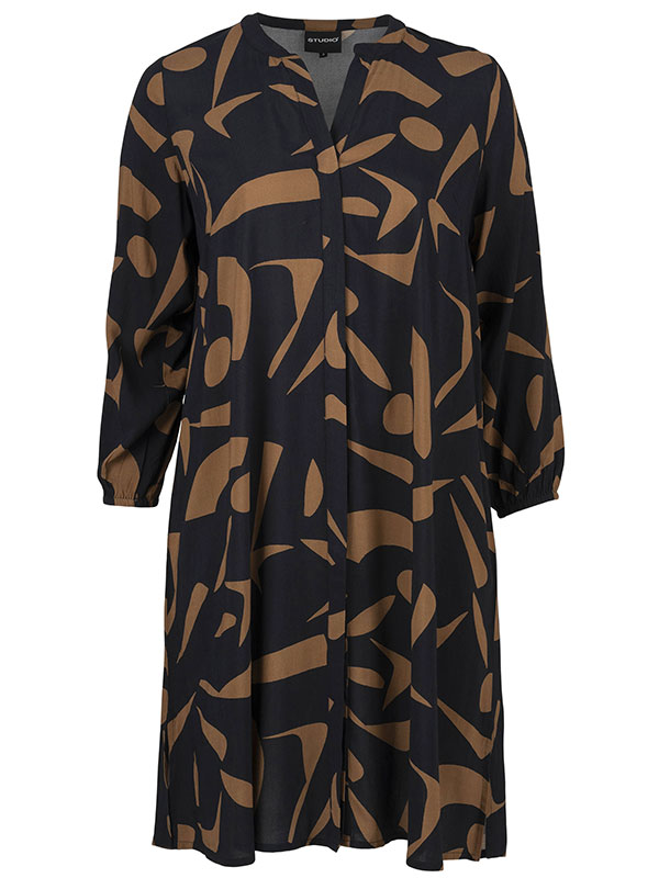 GULLAN - Plus Size Kjole fra Studio