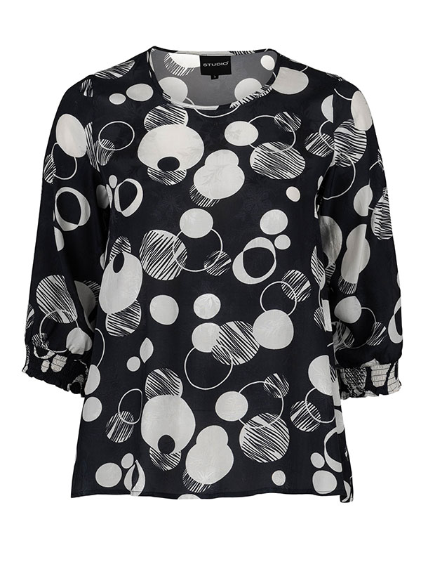 THERESA - Plus Size Bluse fra Studio
