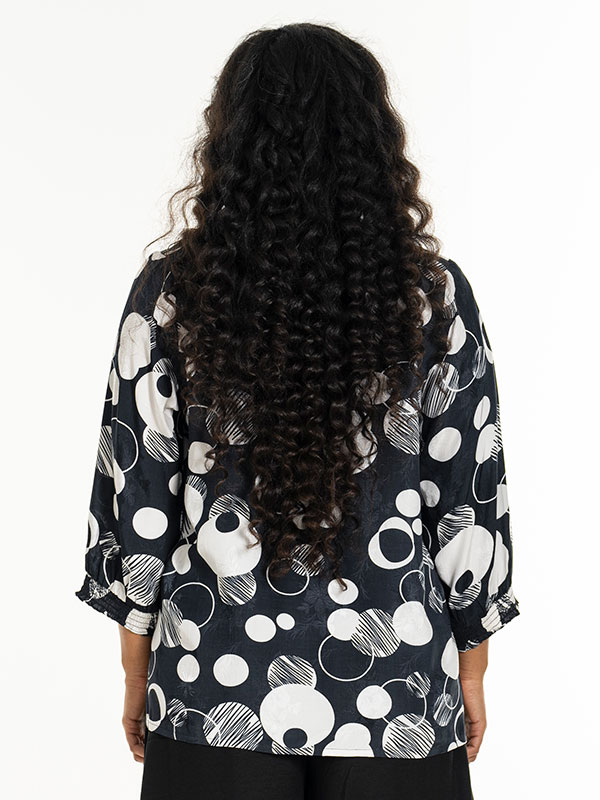 THERESA - Plus Size Bluse fra Studio