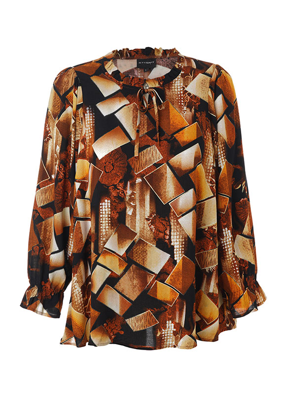 GITA - Plus Size Bluse fra Studio