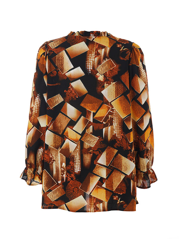 GITA - Plus Size Bluse fra Studio