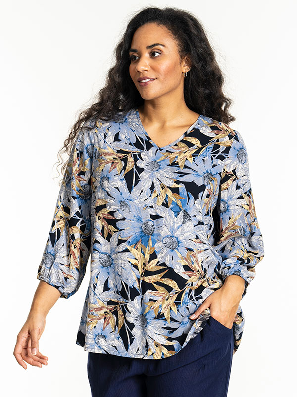 EMMY - Plus Size Bluse fra Studio