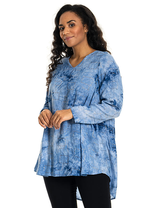 BERIT - Plus Size Bluse fra Studio