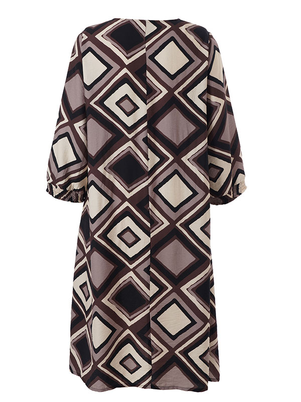 GUNNEL - Plus Size Kjole fra Studio