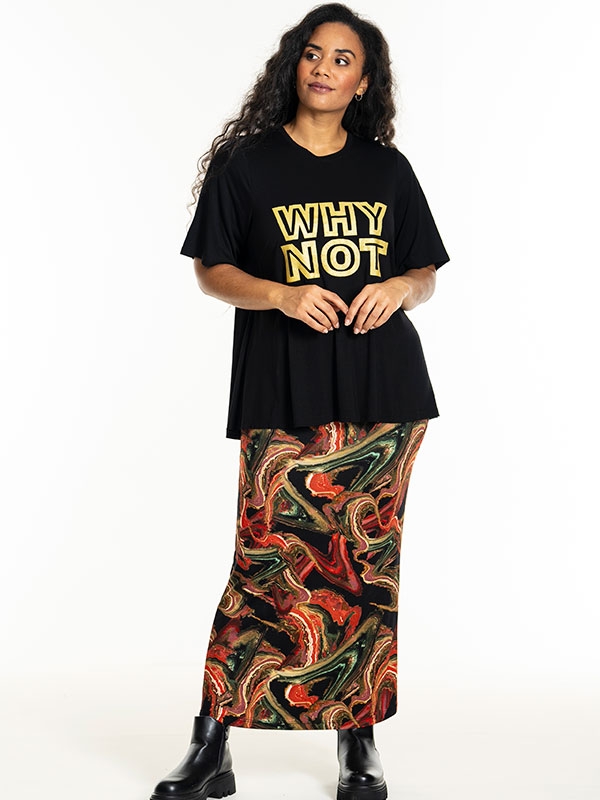 BELLA - Plus Size T-shirt fra Studio
