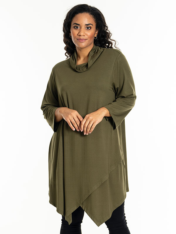 GULNEY - Plus Size Tunika fra Studio