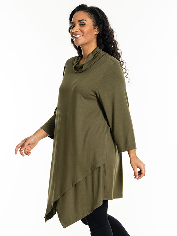 GULNEY - Plus Size Tunika fra Studio