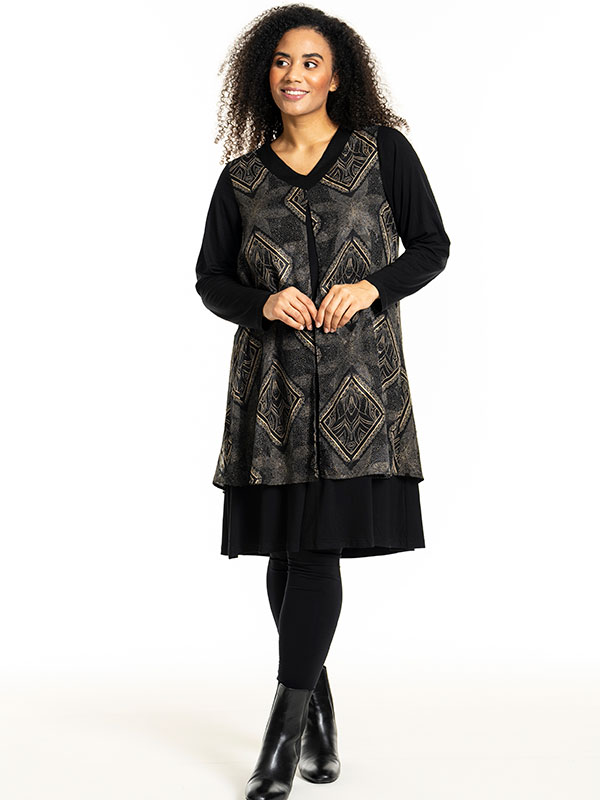 ÅSA - Plus Size Kjole fra Studio