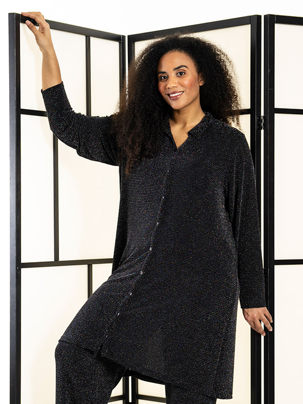 EMILIE - Plus Size Skjorte fra Studio