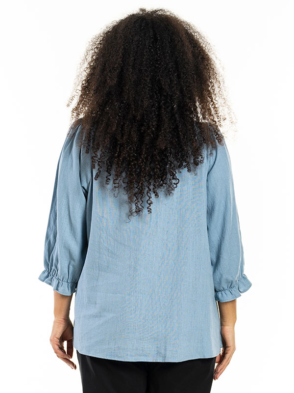 HELMA - Plus Size Bluse fra Studio