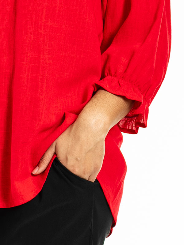 HELMA - Plus Size Bluse fra Studio