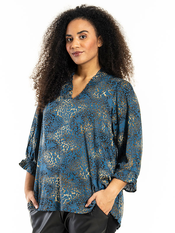 FEODORA - Plus Size Bluse fra Studio
