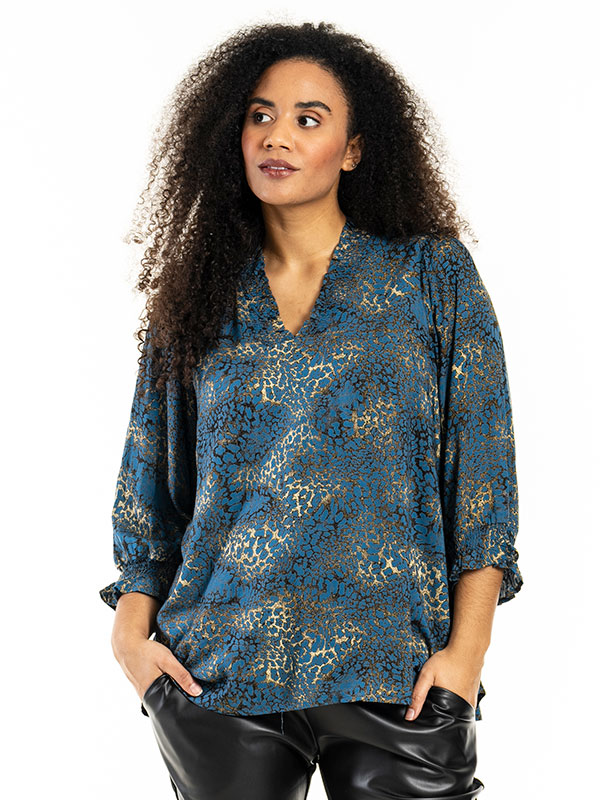 FEODORA - Plus Size Bluse fra Studio