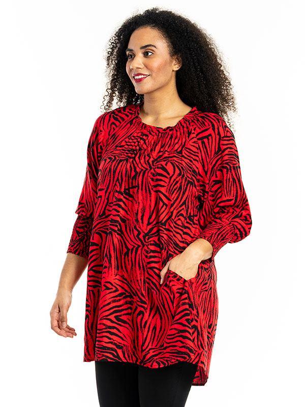 HYDDA - Plus Size Tunika fra Studio