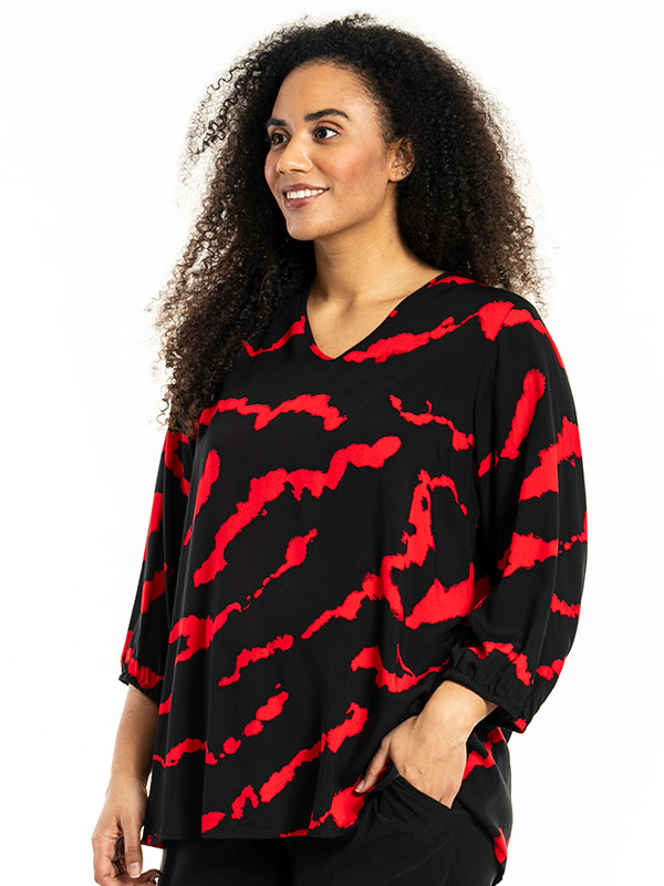 EMMY - Plus Size Bluse fra Studio