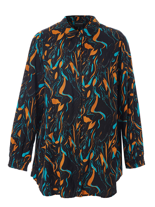 BITTA - Plus Size Skjorte fra Studio